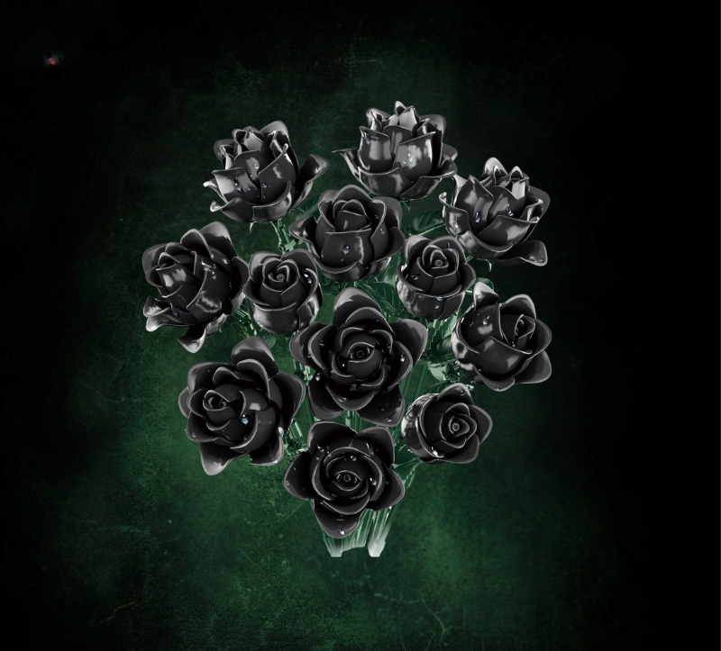 Dark Rose Bouquet
