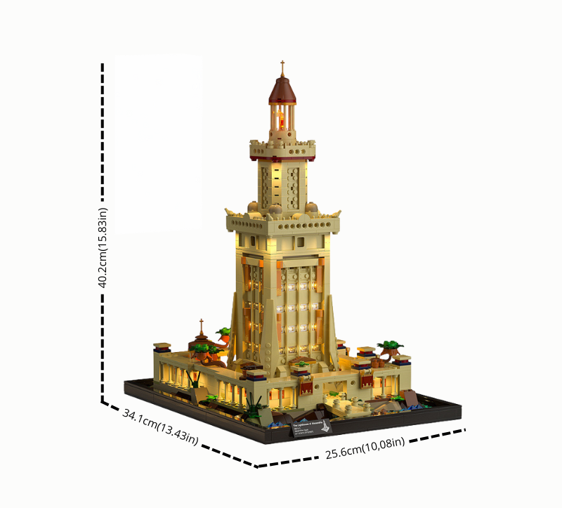 Alexandria Lighthouse with LED