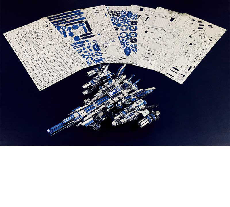 VisionBuild: Metal Space Cruiser
