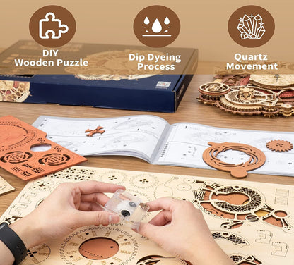 VisionBuild: Zodiac Wall Clock
