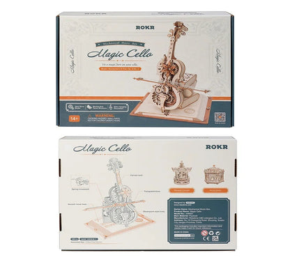VisionBuild: Mechanical Cello Music Box
