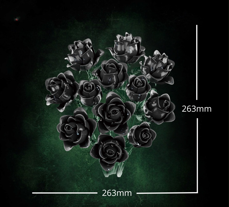 Dark Rose Bouquet