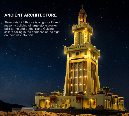Alexandria Lighthouse with LED