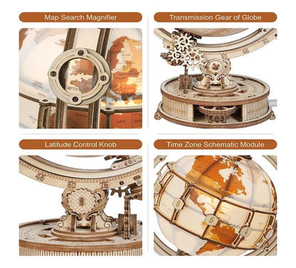 VisionBuild: Luminous Globe Puzzle