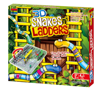 3D Snakes and Ladders