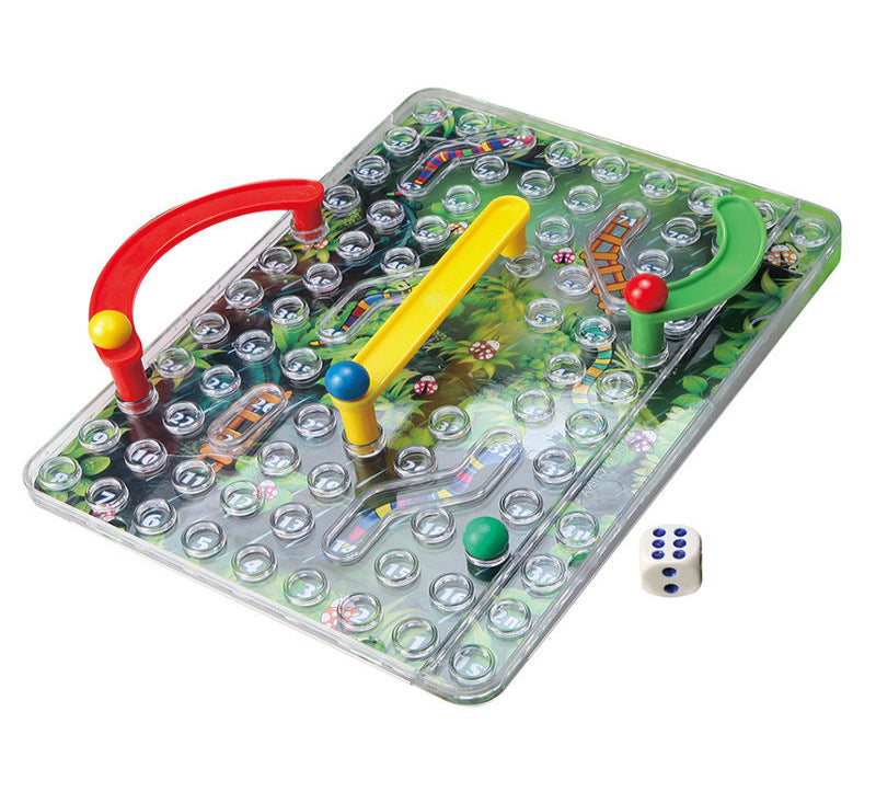 3D Snakes and Ladders