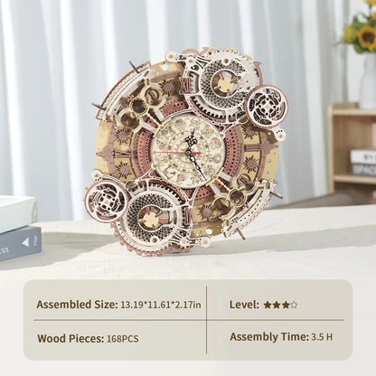 VisionBuild: Zodiac Wall Clock