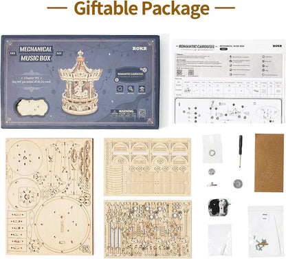 VisionBuild: Romantic Carousel Music Box