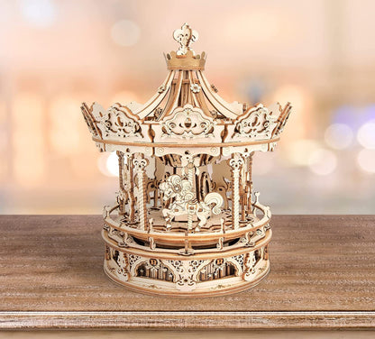 VisionBuild: Romantic Carousel Music Box