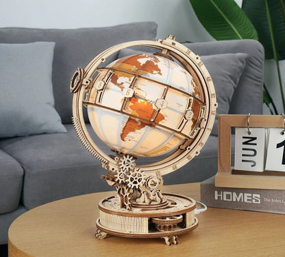 VisionBuild: Luminous Globe Puzzle