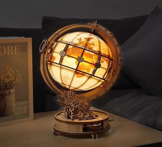 VisionBuild: Luminous Globe Puzzle