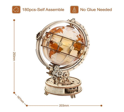 VisionBuild: Luminous Globe Puzzle