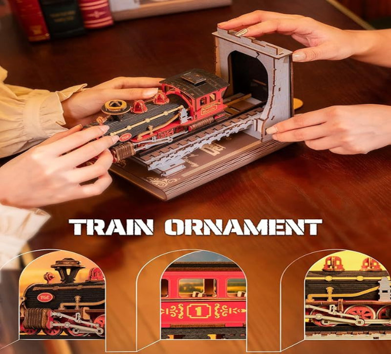 Visionbuild: Century Train Book Shelf