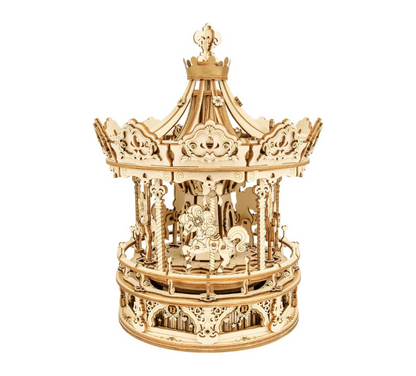 VisionBuild: Romantic Carousel Music Box