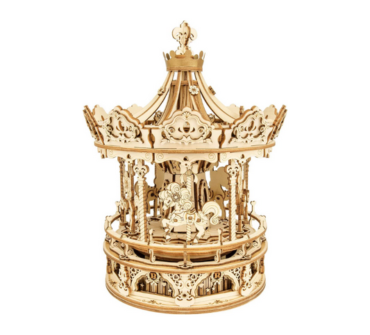 VisionBuild: Romantic Carousel Music Box