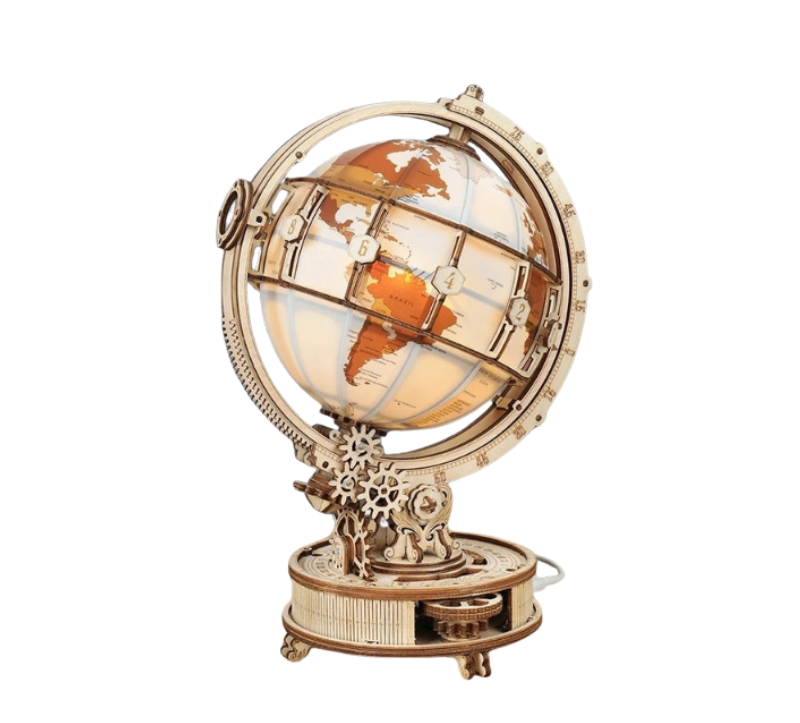 VisionBuild: Luminous Globe Puzzle