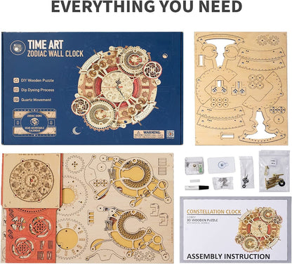 VisionBuild: Zodiac Wall Clock