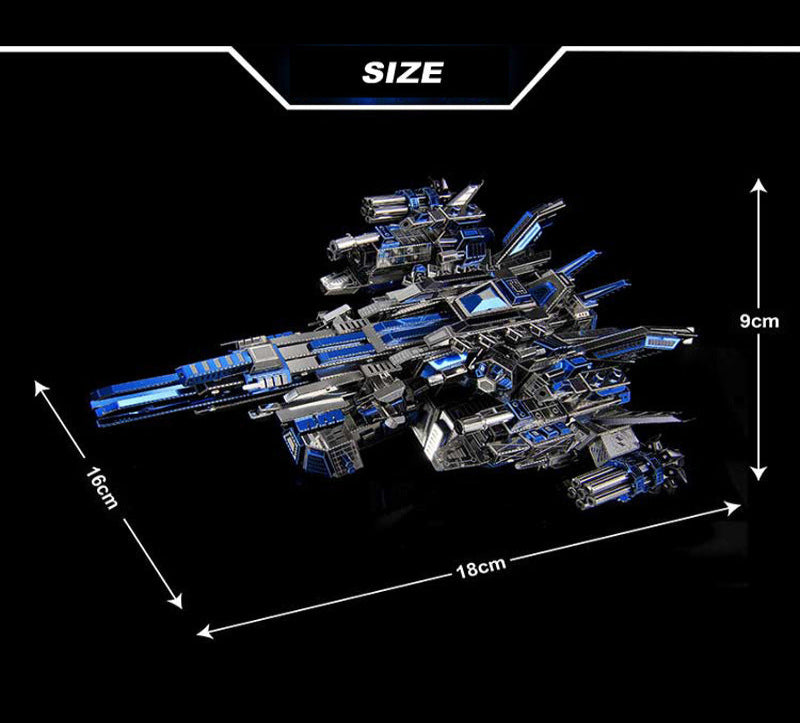 VisionBuild: Metal Space Cruiser