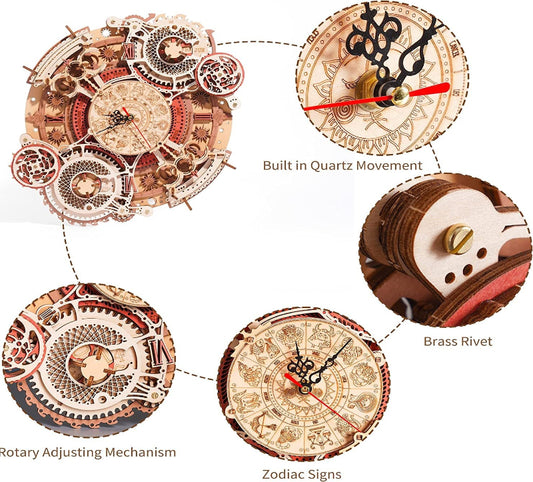 VisionBuild: Zodiac Wall Clock