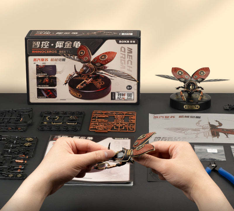 VisionBuild: Rhinoceros Beetle Metal