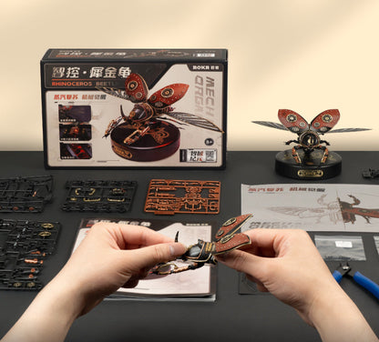 VisionBuild: Rhinoceros Beetle Metal